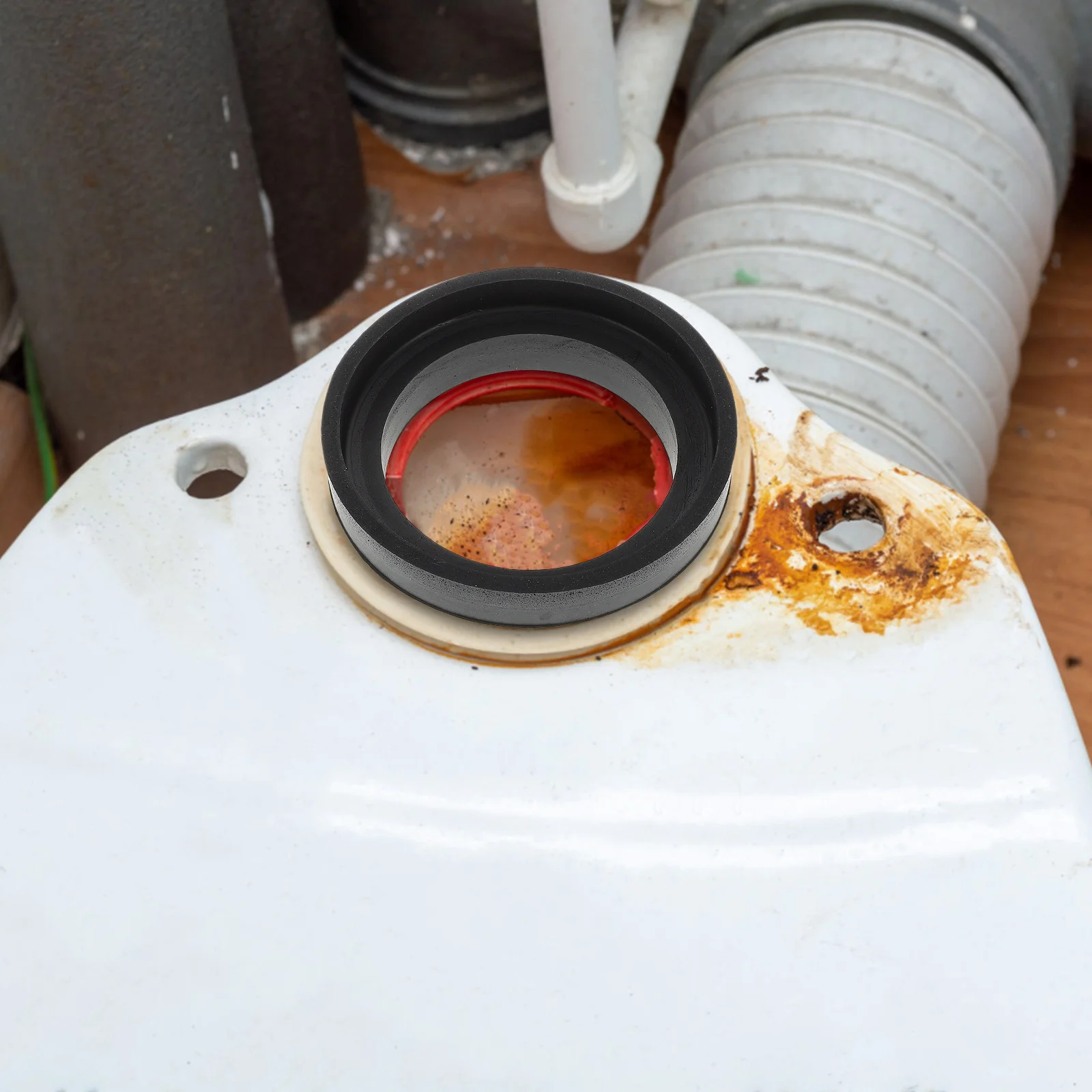 

2Pcs Toilet Tank Gaskets Universal Fixing Rubber Sealing Rings for Bowl Mounting Heavy Duty Repair Parts 3 Inch