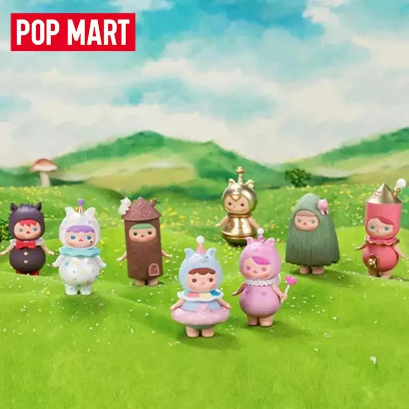 

POP MART Pucky Three Little Pigs Series Blind Box Mystery Box Toys Kawaii Ornaments Figurines Home Decor Desktop Model Dolls