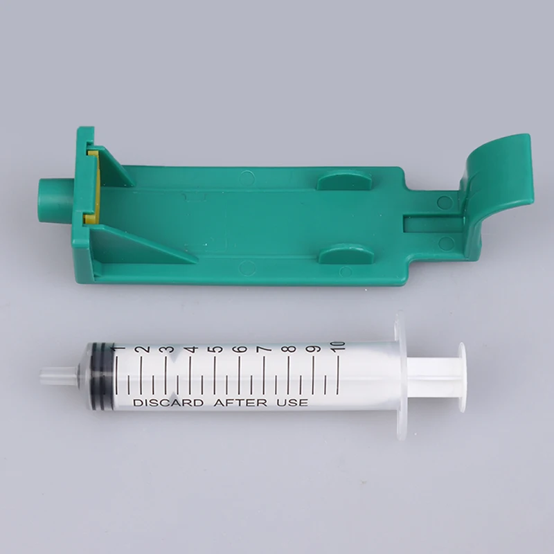 For HP45 Cartridge Refill Ink Tool Plastic With Syringes For HP 51645A Suction Clip HP6615 HP51640 HP 240 HP15 Absorption Clamp