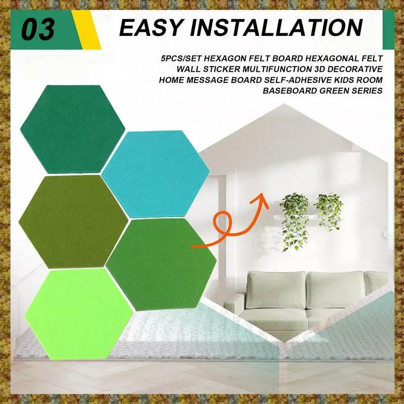 F-F 5 قطعة/المجموعة مسدس ورأى مجلس سداسية ورأى الجدار ملصق متعددة الوظائف ثلاثية الأبعاد ديكور المنزل رسالة مجلس ذاتية اللصق الاطفال Ro