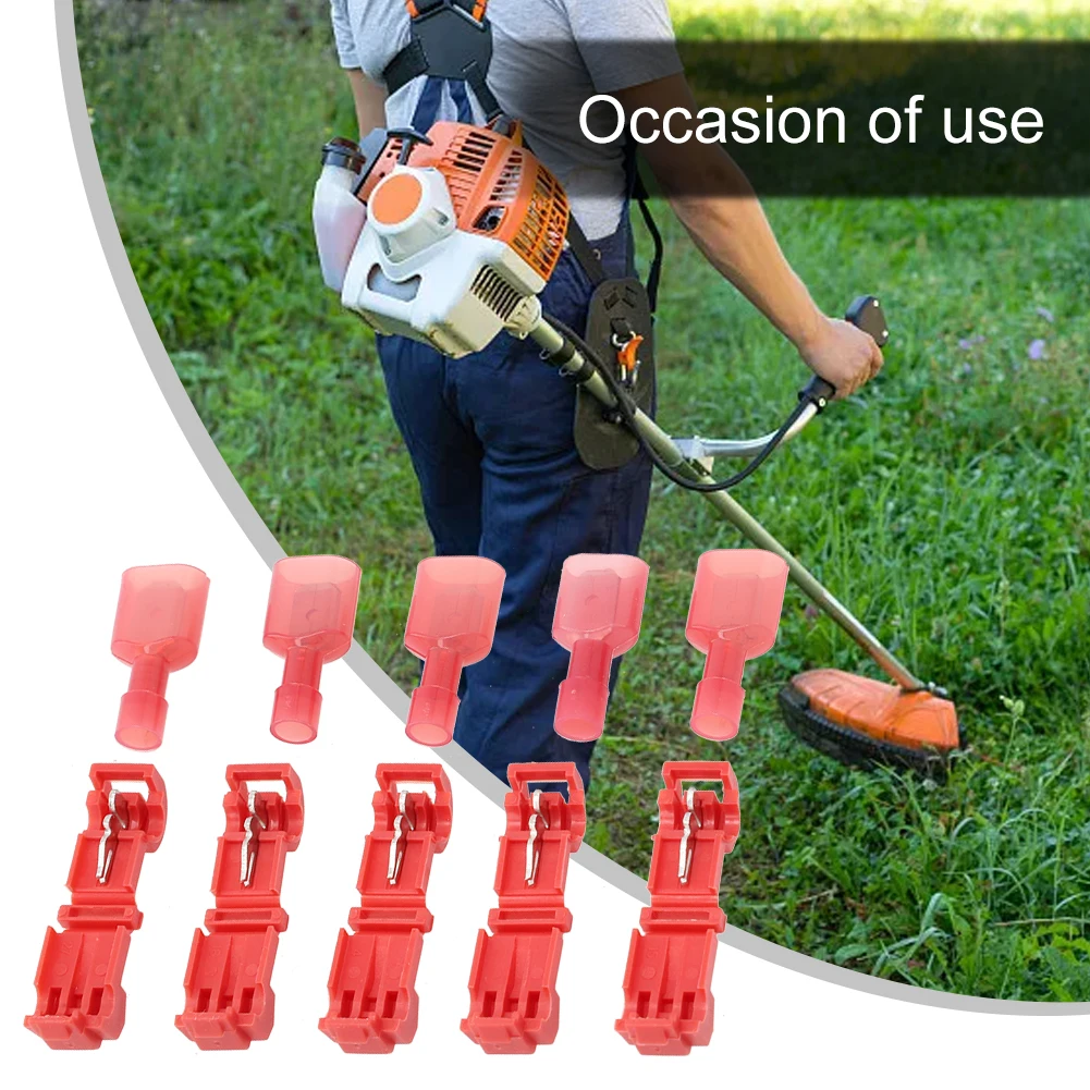 

Splice Wire Connector Terminals Station Wire 1.75-2.5m㎡ 25 Set 25*Male Spade Boundary Cable Connector Docking Installations