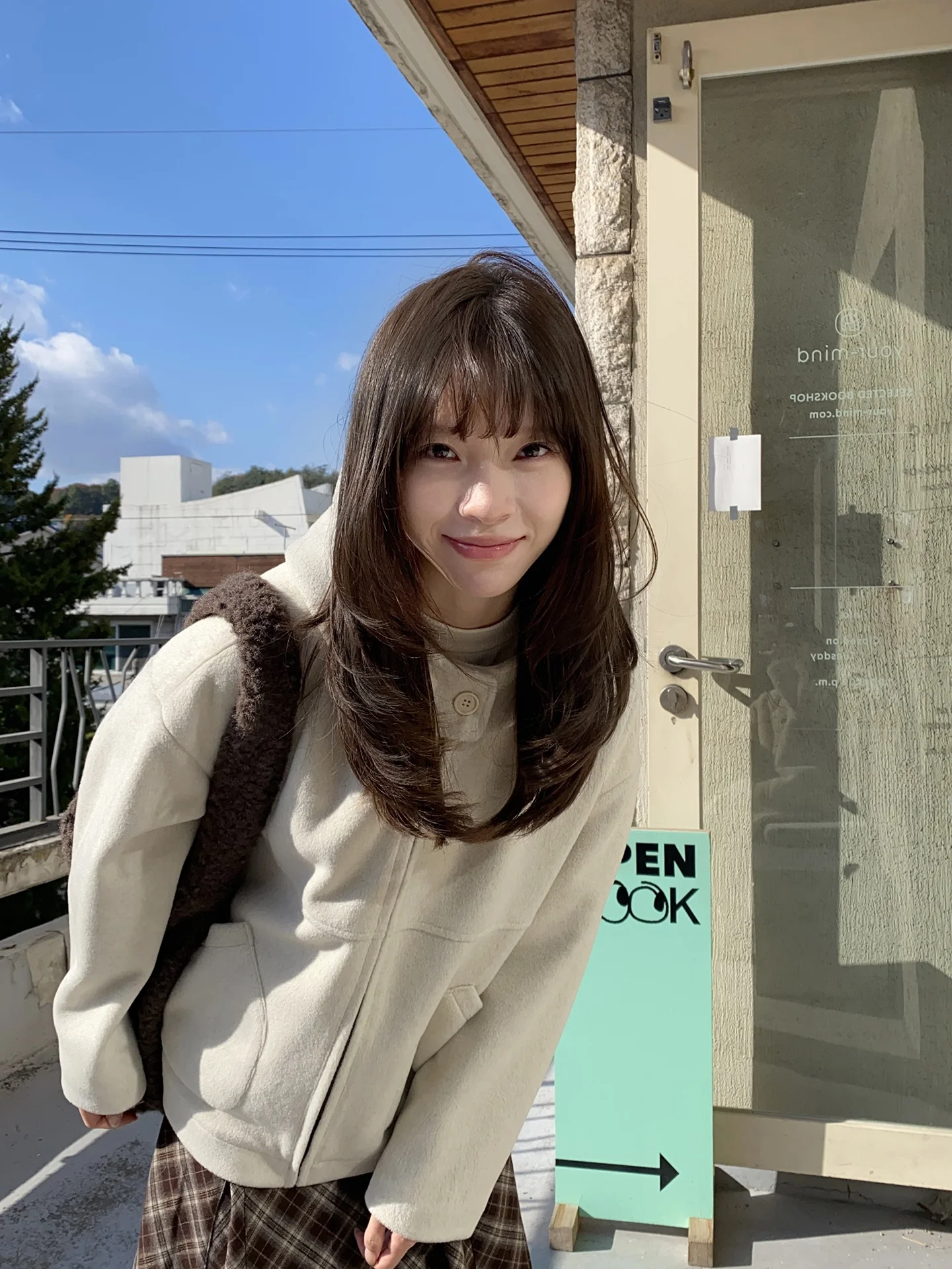 

Женское шерстяное пальто Milk Rabbit из тёплой шерсти, прямого кроя, с капюшоном, на молнии, зимняя верхняя одежда