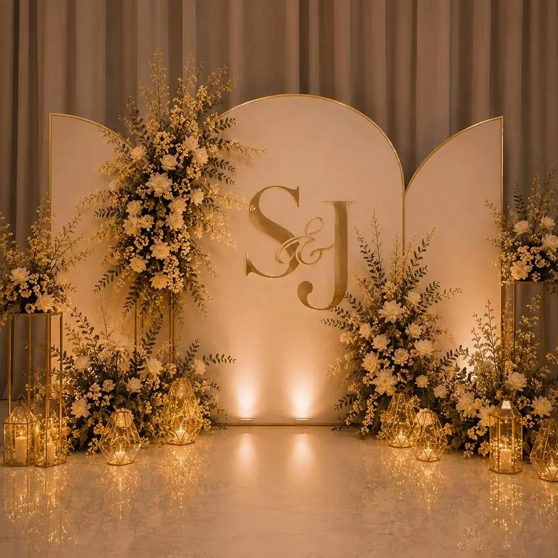 Personalized Wedding Initials Monogram Sign, Custom Two Letter Mirror Acrylic Sign, Wedding Backdrop Decor, Anniversary Housewar
