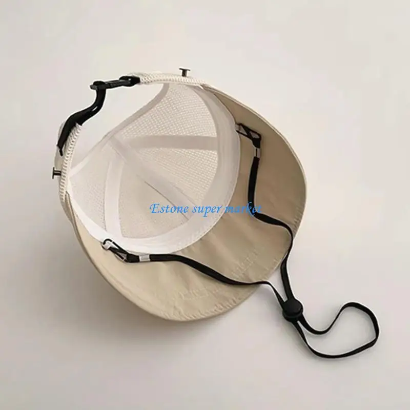 090B 2024 Child Sun Protections Hat Fashionable Travel Beach Caps Baby Girls Sunhat