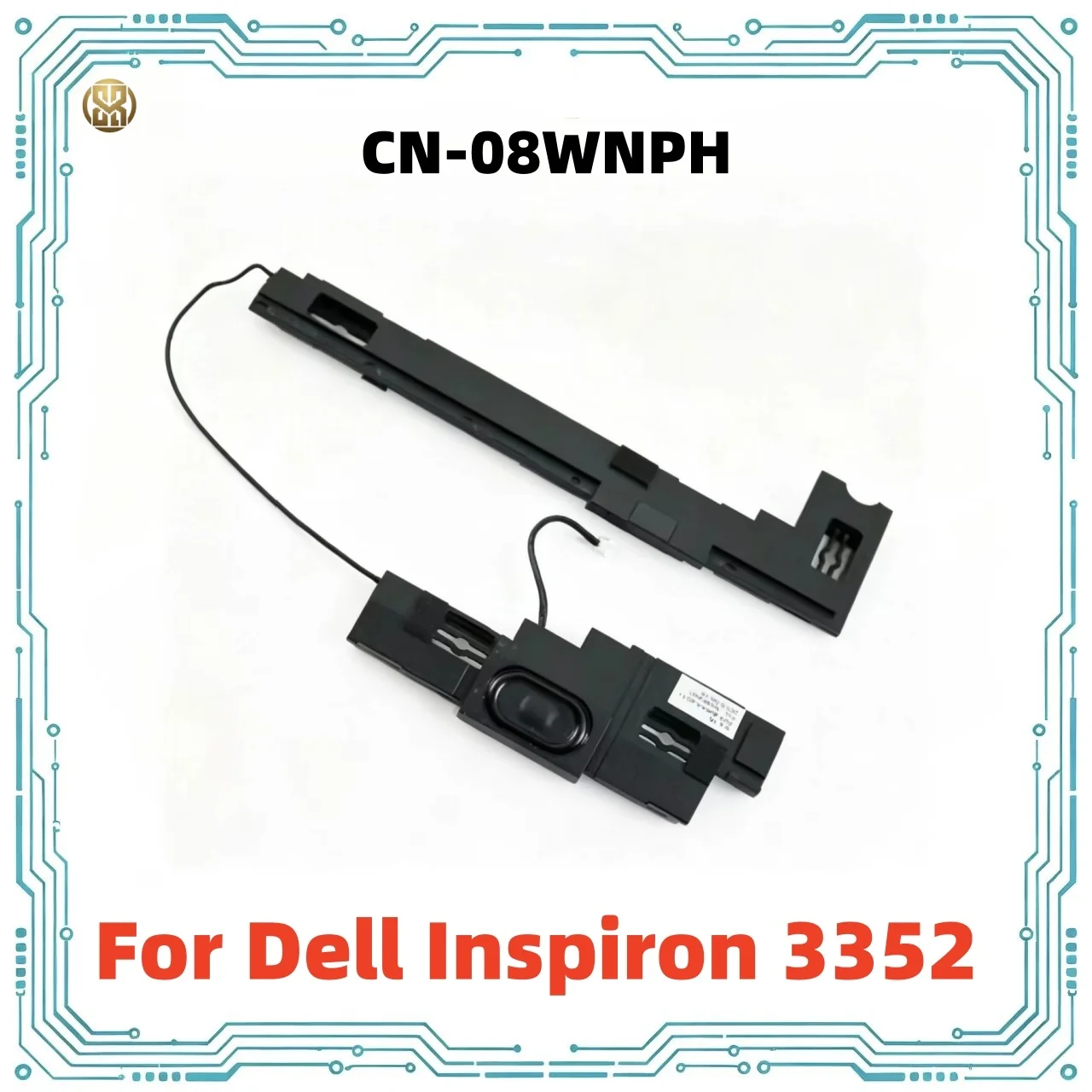 CN-08WNPH 08WNPH Laptop Internal Speaker For Dell Inspiron 3352 Built-in Audio Speaker Replacement