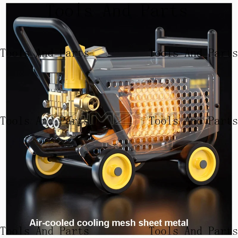 ZL12 High IPX5 Proof Car Washer Water Gun Foam Generator With Gauge And Pressure Regulate Valve