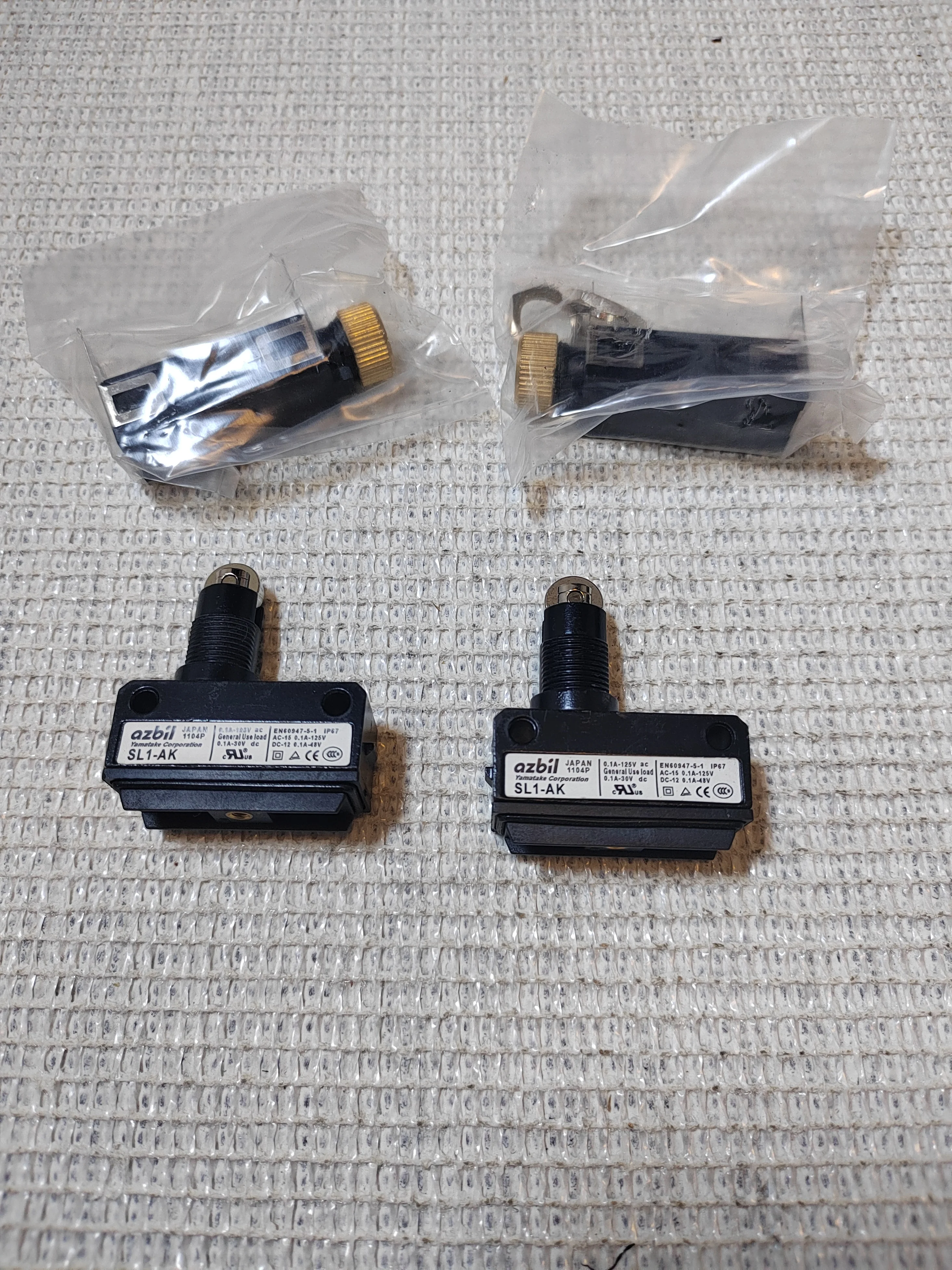 2 قطعة العلامة التجارية الجديدة الأصلي مقاوم للماء التبديل الجزئي SL1-ASL1-BSL1-DSL1-ESL1-HSL1-AKSL1-EKSL1-PSL1-K السفر الحد التبديل #1