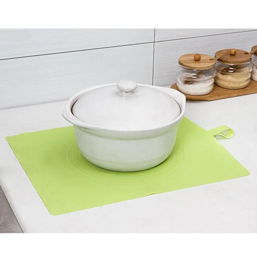 

Silicone Kneading Mat with Measurements Non Slip Dough Rolling Mats for Baking Kitchen Tools Easy Clean Durability