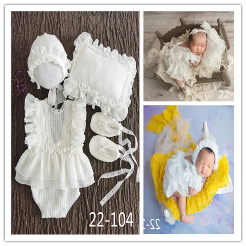 

Одежда для фотосъемки новорожденных, платье принцессы, полнолуние, 100-дневный комплект для девочек, одежда для фотосъемки