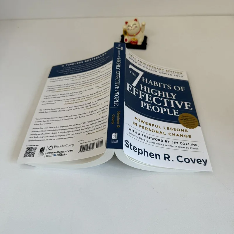 العادات السبع للأشخاص الفعالية، الكتاب الإنجليزي، الدليل الأسبوعي للتحدي وتحفيز نفسك Libros Livros Libros