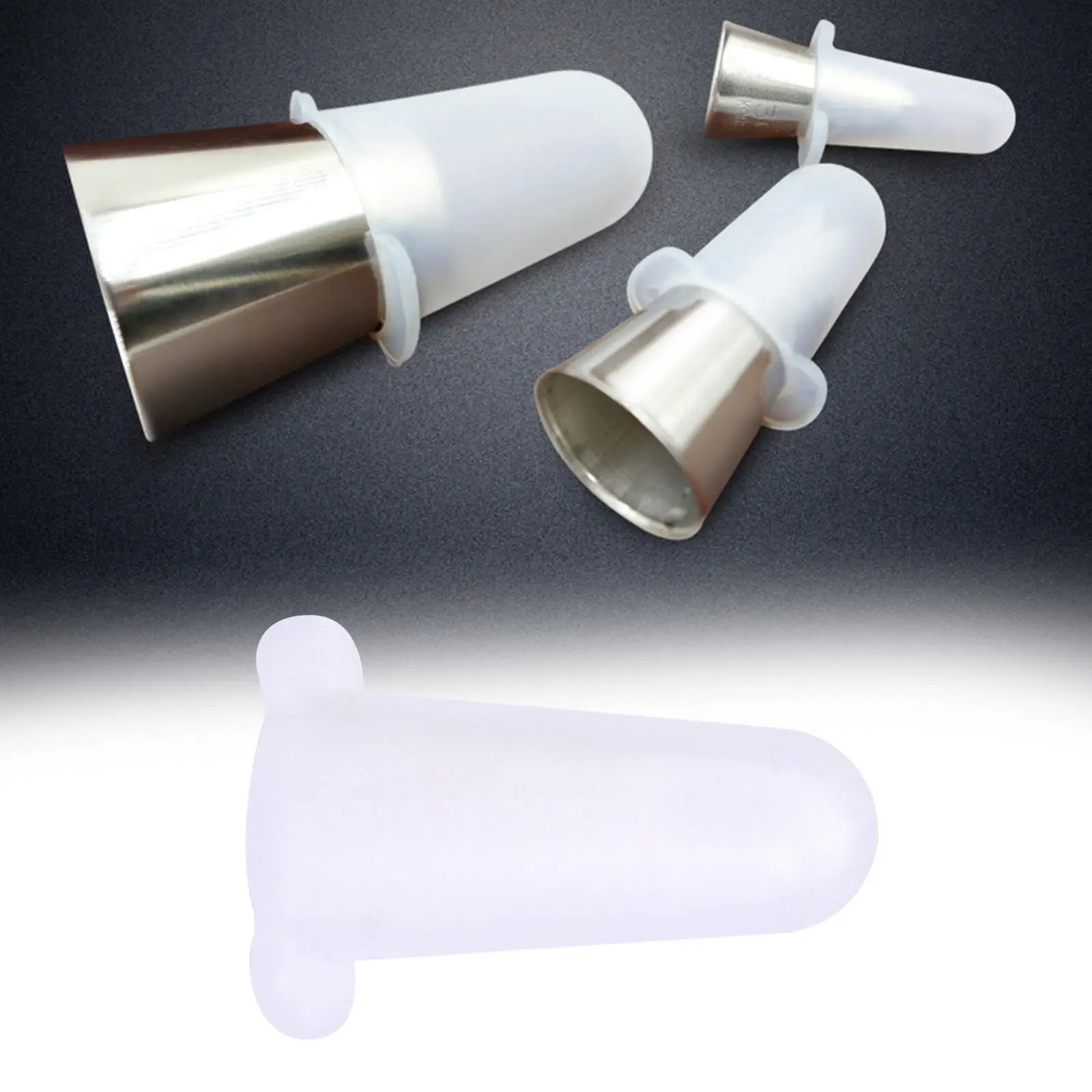 Protective Silicone Piping Tip Covers for Cake Decorating Nozzles Frosting Icing Tips Cap 3 Size Options