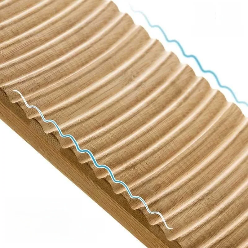 Picture 3: Large Size Thickened Bamboo Washing Board Non Plastic Bamboo Material Hand Laundry Board Home Use Laundry Tools