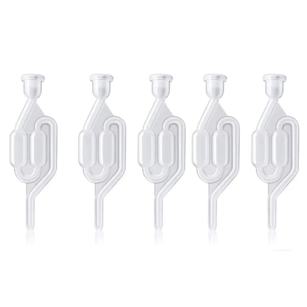 Bubble Airlock Set Fermentation Airlock Set for Brewing, Wine, Beer, Sauerkraut