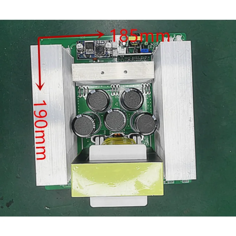 DIY preamplifier boost circuit components: 12V 2400W, 24V 3500W high-power EE85B transformer, finished preamplifier