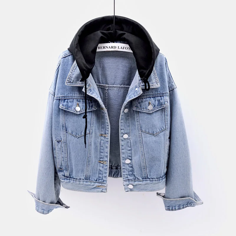 

Съемная шляпа с искусственным воротником, джинсы с капюшоном для одной покупки, корейская версия, однотонная смешанная ткань, аксессуар для осеннего сезона