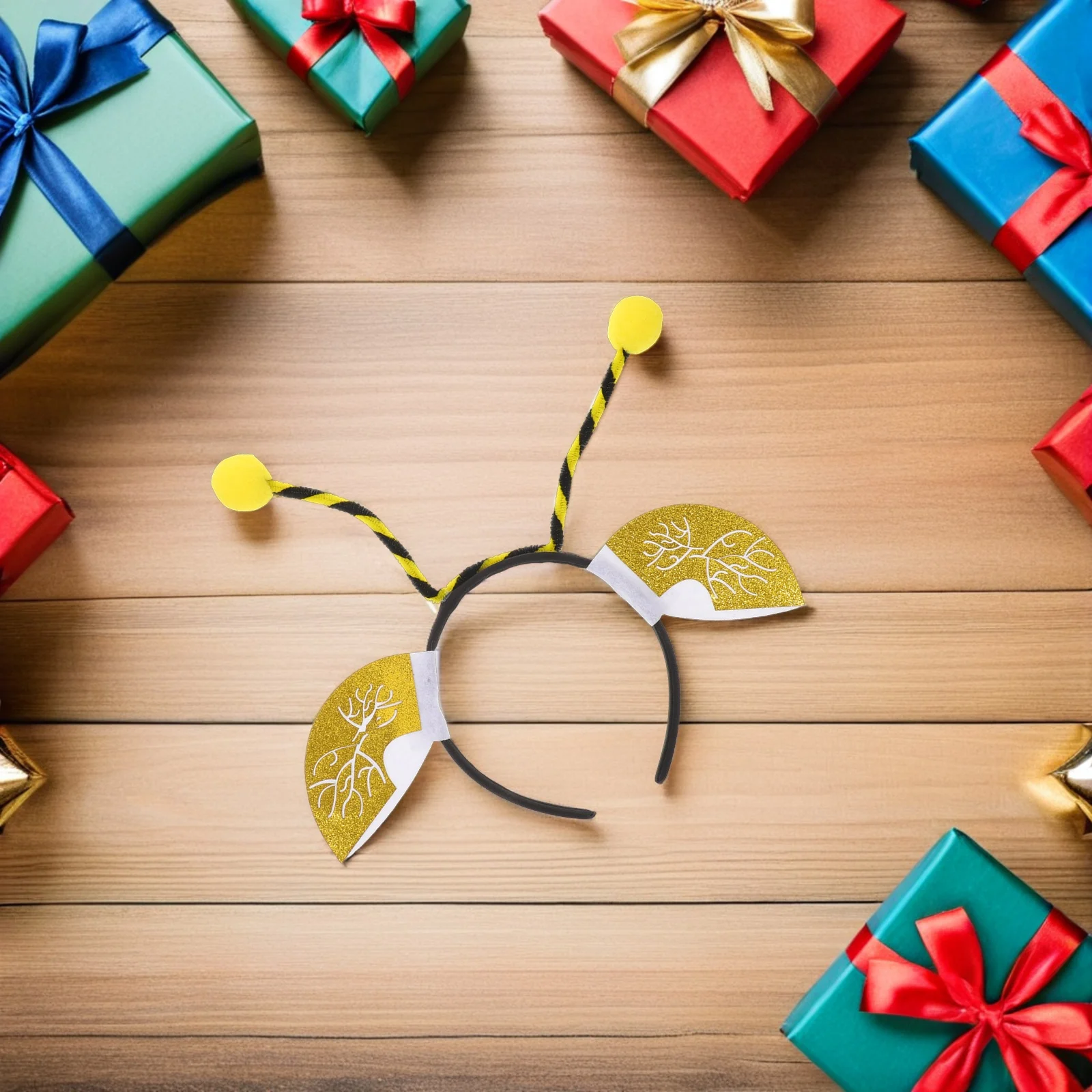 

Набор из 3 желтых ободков-пчелок для карнавала, Рождества, вечеринок, садовых торжеств, аксессуар для костюма насекомого