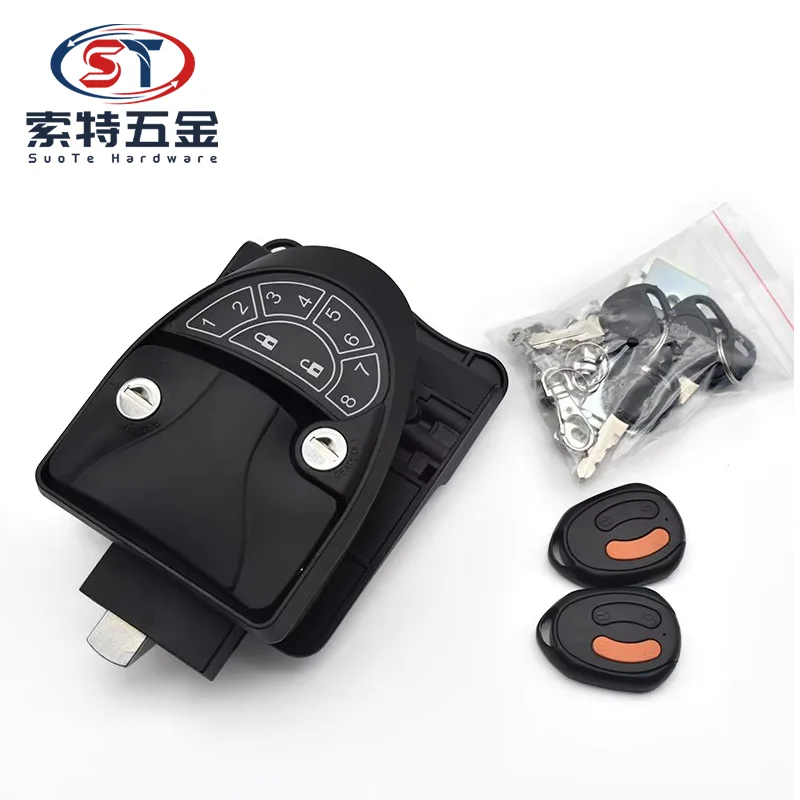 XK159-D1/2/3 Password remote control RV door lock Metal Camper Door Lock