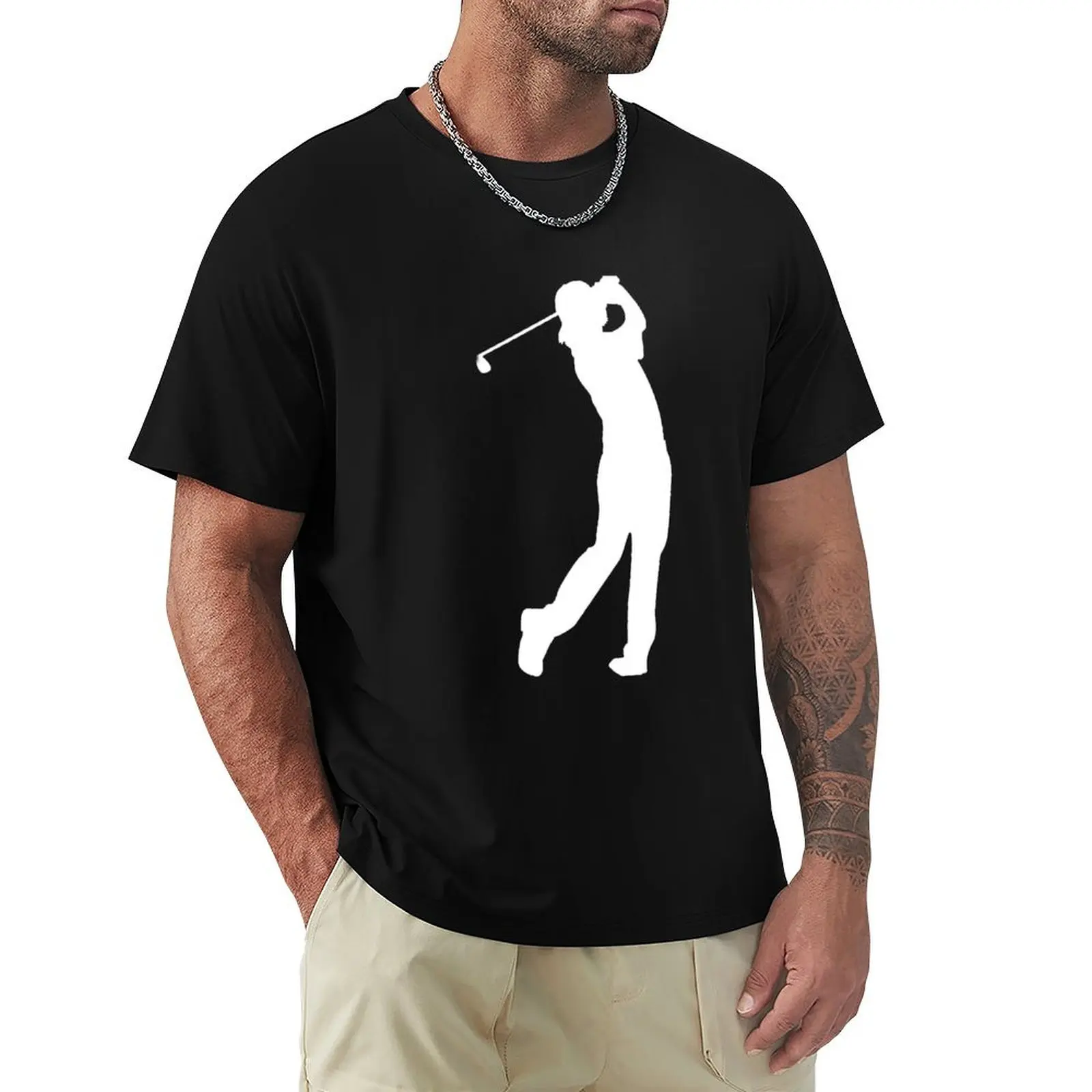 rickie fowler T-Shirt Simple Line Art Print Tee