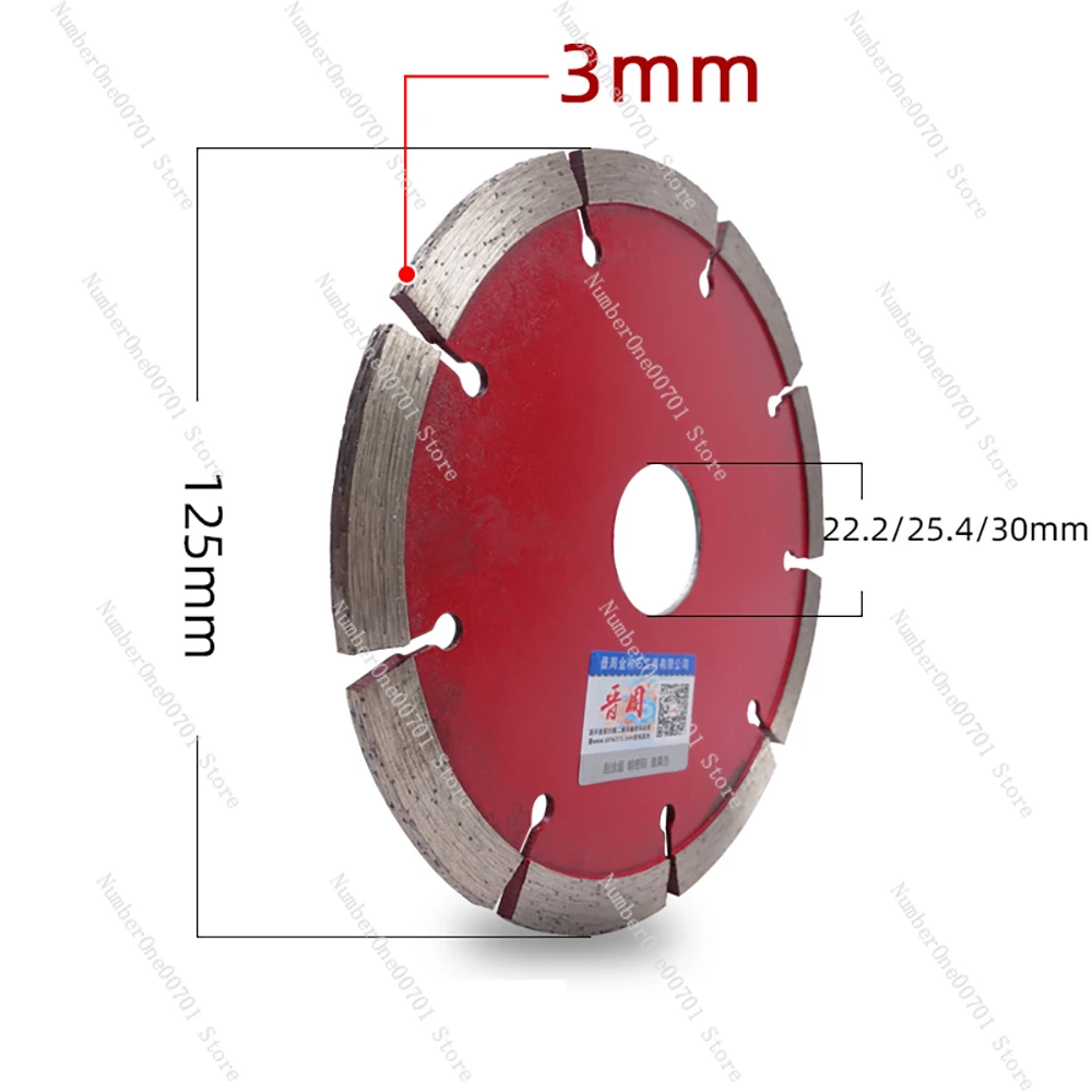125MM 5 Inch Diamond Saw Blade Stone Concrete Granite  Slotting Cutting 3/4/6/10MM Thickness Tuck Point Blade