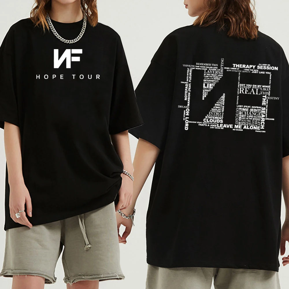 

Nf Shirt Nf Hope Tour Shirt Nf Music Album Shirt Gift for Nf Fan Nf Merch O-Neck Short Sleeve Shirts Unisex