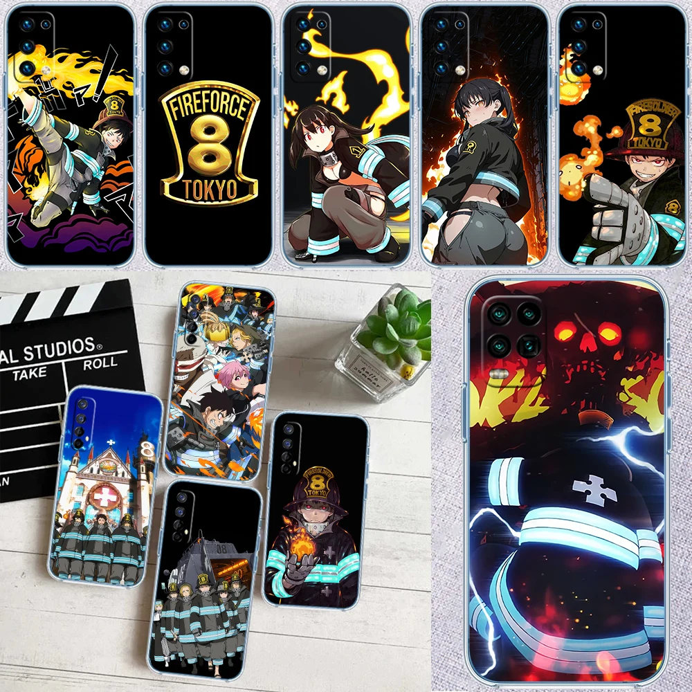 AR34 F-Fires F-Forces Transparent Phone Case for Samsung Galaxy A04 A04S A14 A23 A34 A54 M23 M33 M52 M53