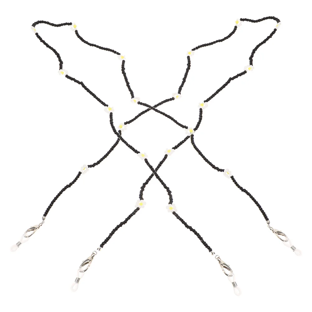 2 قطعة حزام النظارات مطرز مكافحة خسر حامل النظارات قلادة للسفر في الهواء الطلق نظارات شمسية رياضية التجنيب الملحقات #4