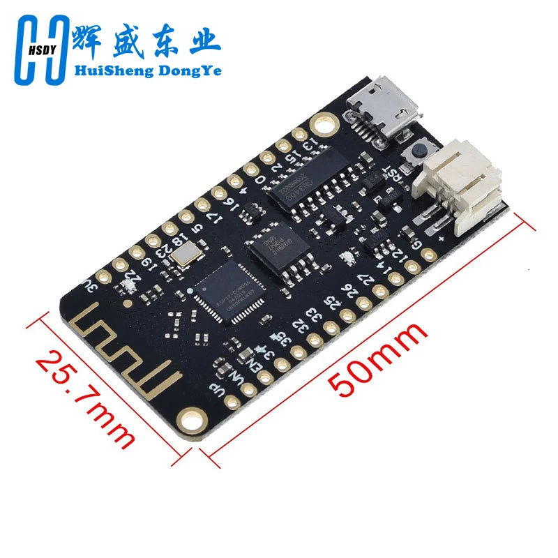 WEMOS Lite V1.0.0 Wifi Bluetooth Development Board Antenna ESP-32 ESP32 CH340 CH340G Rev1 MicroPython 4MB Micro USB For arduino