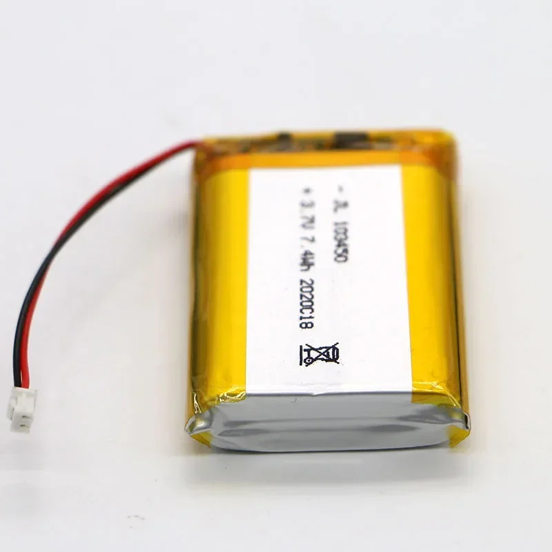 2000mAh 3.7V 103450 Lithium Polymer Lipo Li-Po Battery for GPS MP3 MP4 Driving Recorder Bluetooth Headset Power Bank Navigator