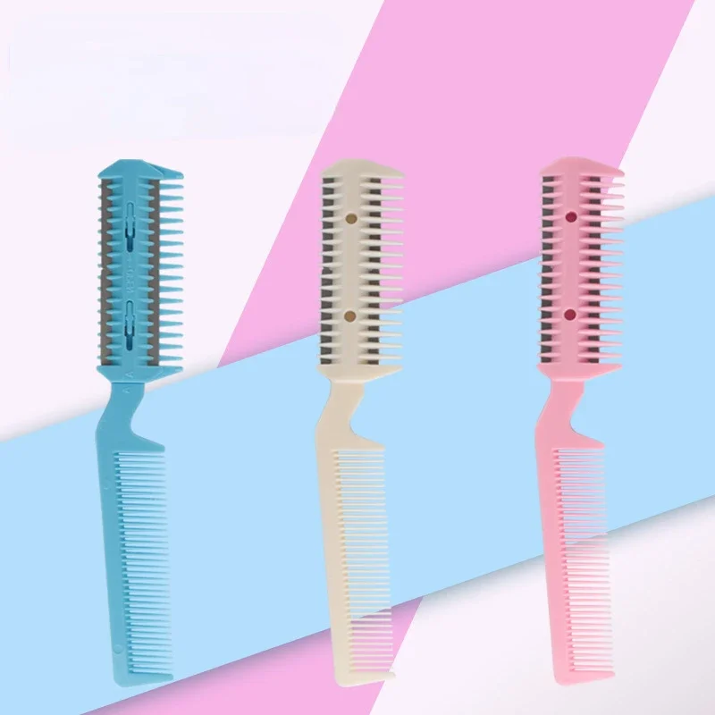 Pet Hair Trimmer Comb Cutting Cut Dog Cat With 2 Blades Grooming Razor Thinning Hairbrush Comb Products For Cats