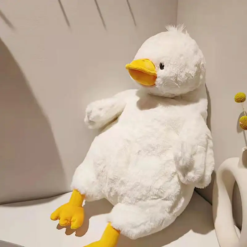 

Duck Plush Super Soft 17.7in Duck Stuffy Home Decor Comfortable Huggable Cushion Decorative Throw Pillow for Sofa Bed Couch Car