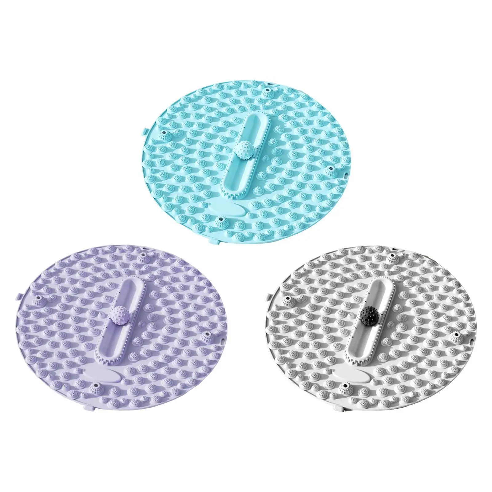 

Foot Massage Mat 21.65inch Diameter Creative Lightweight Standing Pad Foot Massager Pad for Travel Worker Workout Office Home