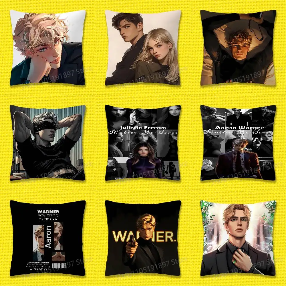 Juliette Ferrars Aaron Warner S-Shatter Me Throw Pillow Case For 45x45cm 40x40cm 30x30cm 50x50cm Square Home Pillowcase Case