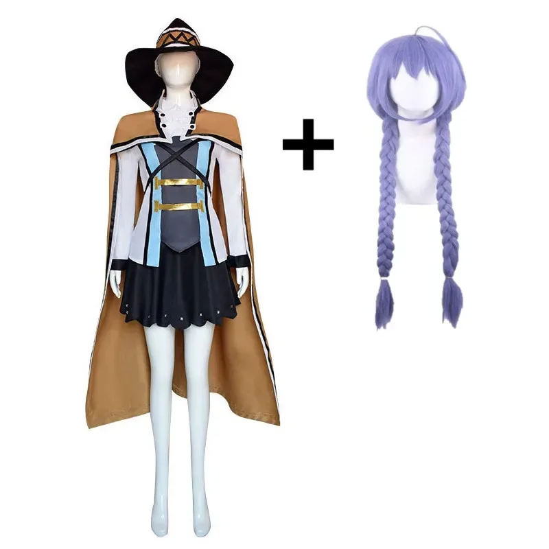 

Roxy Migurdia Long Braided Wig Halloween Christmas Convention Event Party Women Cosplay Costume
