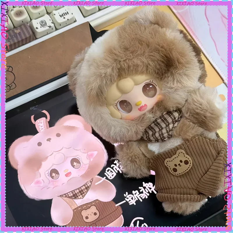 

Yooki Little Bear Hibernation Plan Series слепая коробка игрушка Kawaii кулон кукла украшение для рабочего стола модный модный подарок оригинальный новый