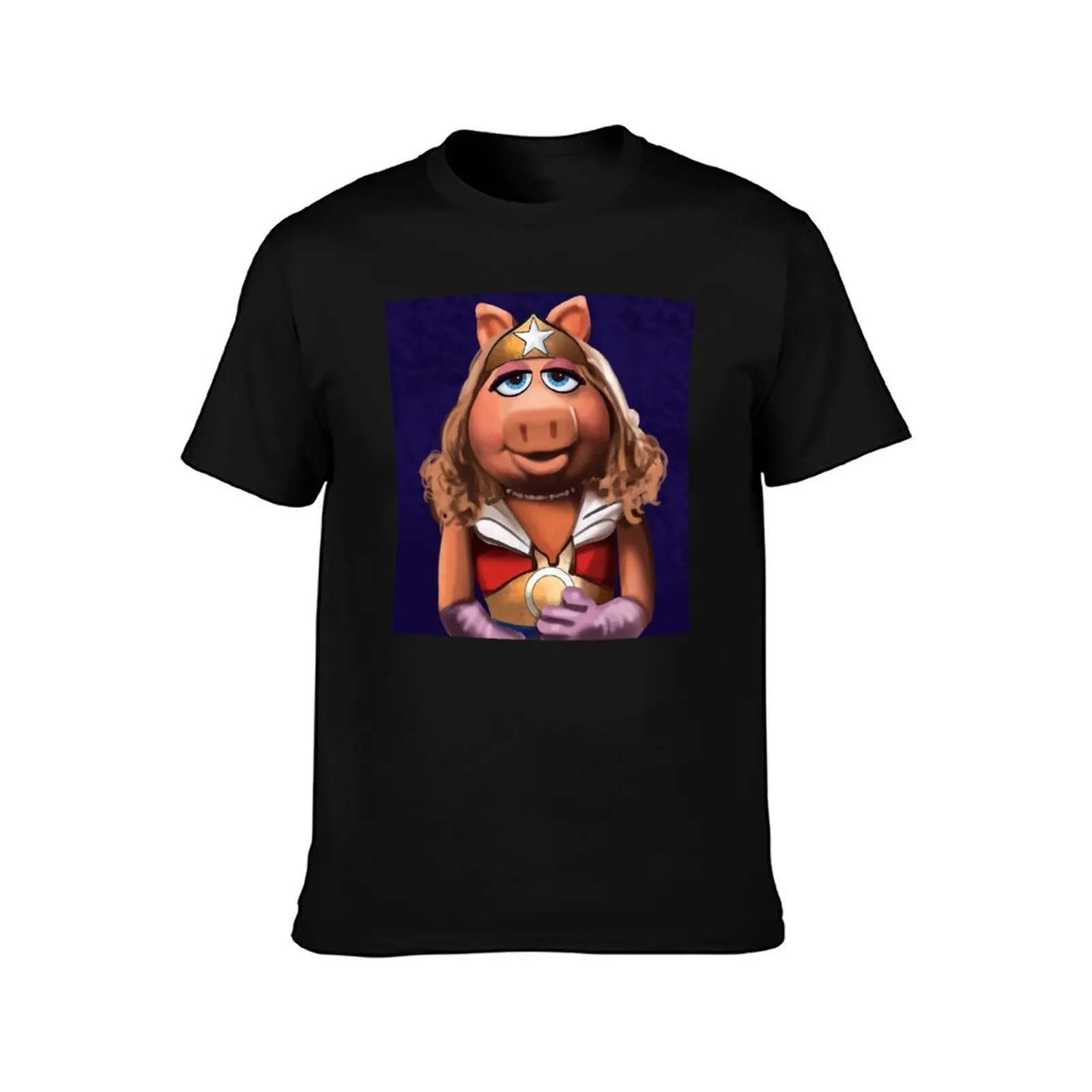 Miss Puppet Character Piggy Cool Gifts T-Shirt heavyweights shirts graphic tees mens t shirt graphic