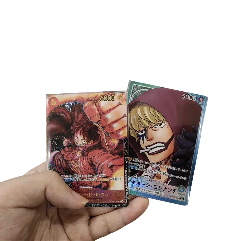 Bandai Original One Piece Cards Japanese OP06 Zoro&Sanji Trading Booster Box OP05 Luffy Rare Cards OP01-04 Card Collector Gift