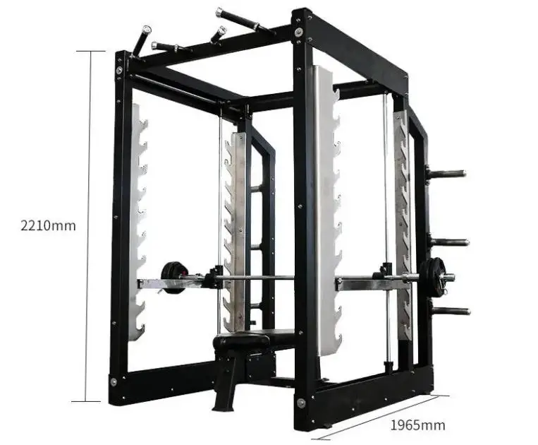 Máquina multifuncional del Smith del estante 3D del poder del estante de la sentadillas del gimnasio multi de la pila del entrenador 5
