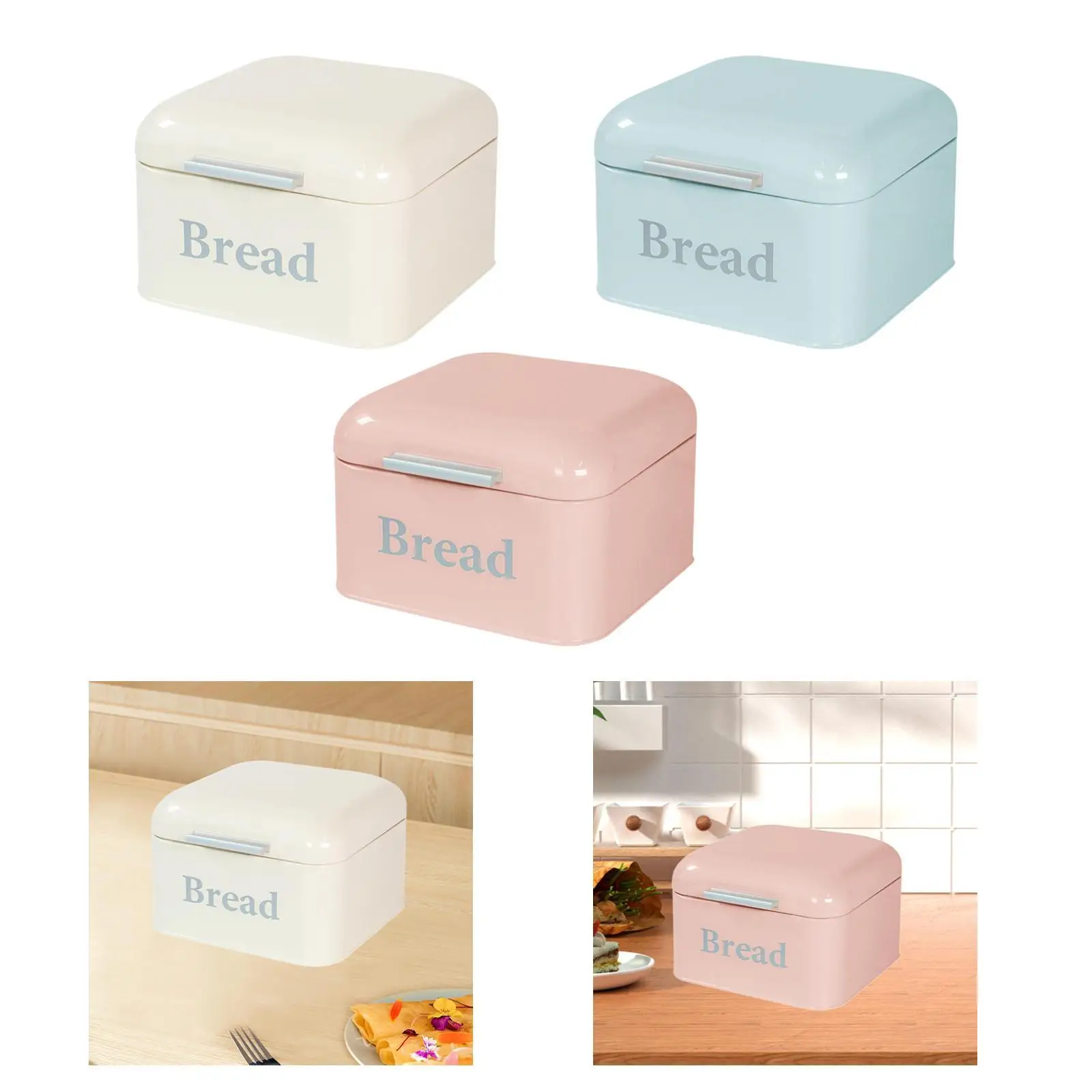 Bread Storage Box Rustic Food Bread Box for Farmhouse Entrance Coffee Shop
