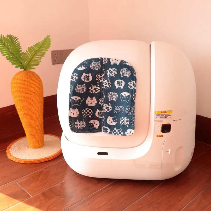 Original Washable Curtain Deodorant Accessories Block Smell for PETKIT MAX Cat Litter Box Only Curtain Bedpan Not Included