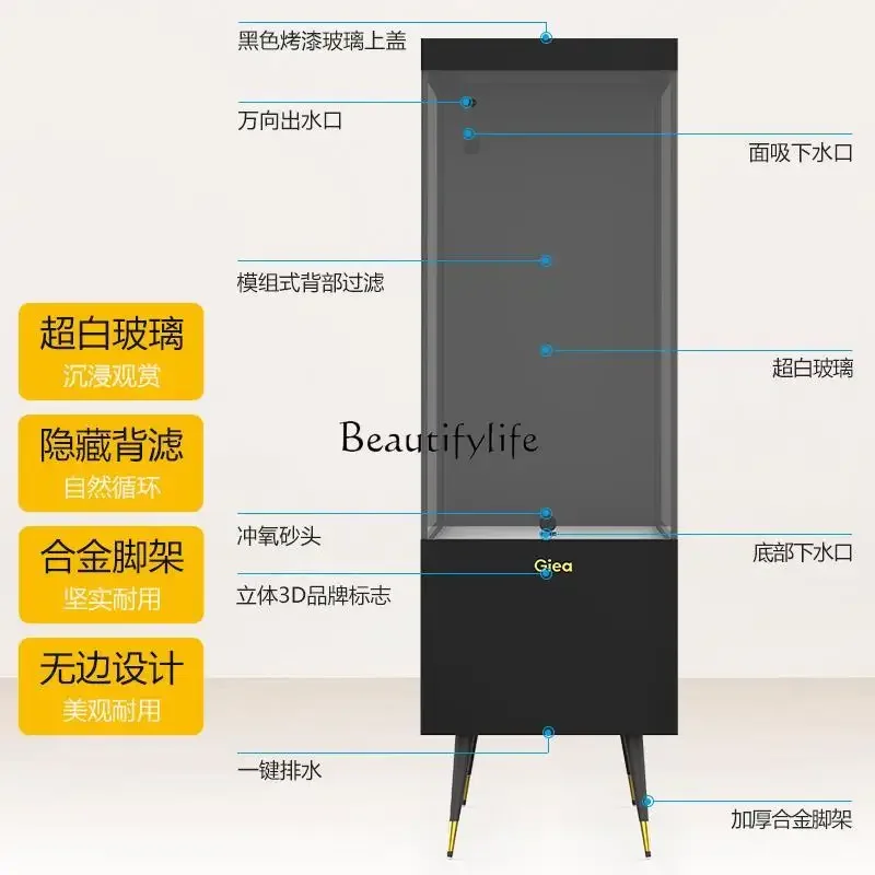 Wohnzimmer Boden Gold Filter Trennwand Familie ökologischen Topf vertikale Rücken filter groß neu