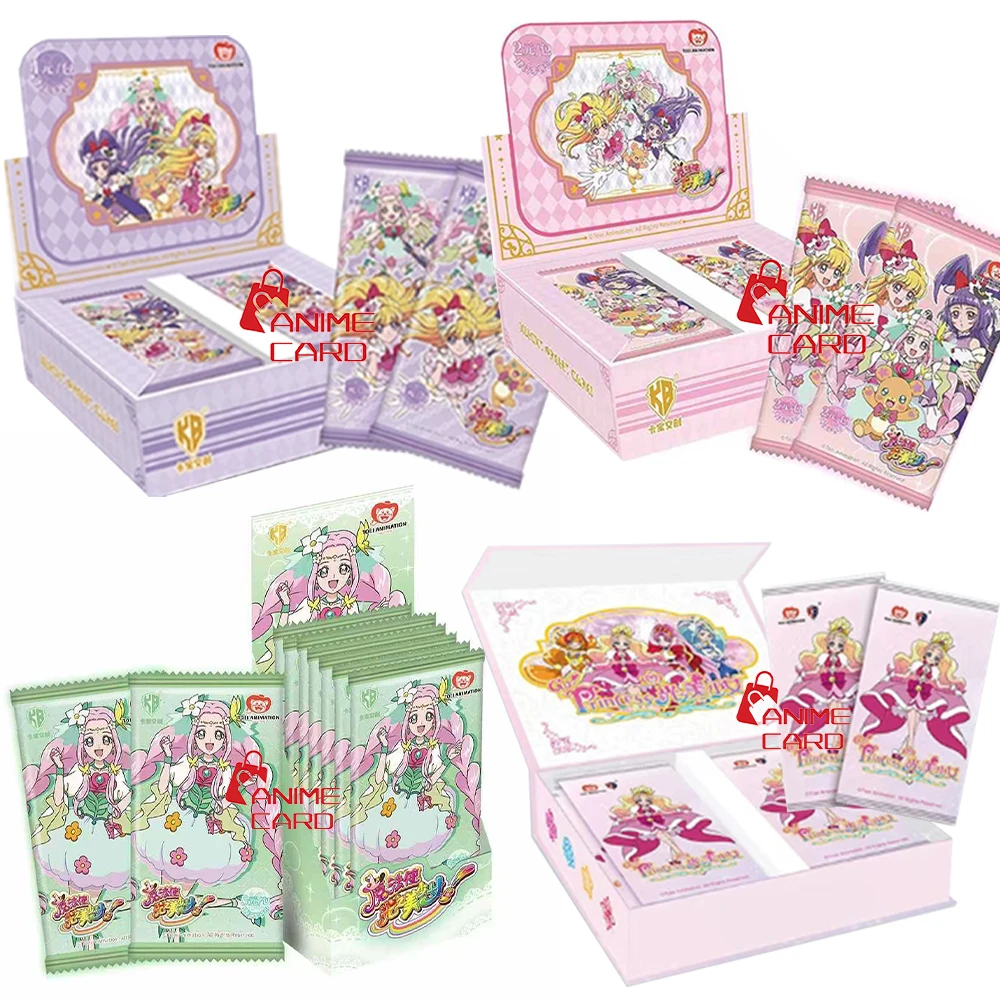 Genuine Pretty Cure Cards Magician Sweet Angel Heart-catching Princess Japanese Anime Peripheral Collection Cards Toy Gift