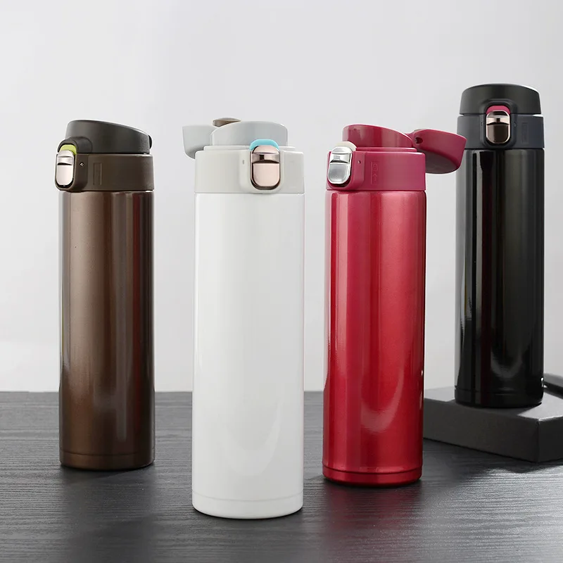 

Portable 500ml Stainless Steel Thermal Mug Outdoor Thermos Cup Vacuum Flasks Cold and Hot Thermo Bottle Coffee Mug