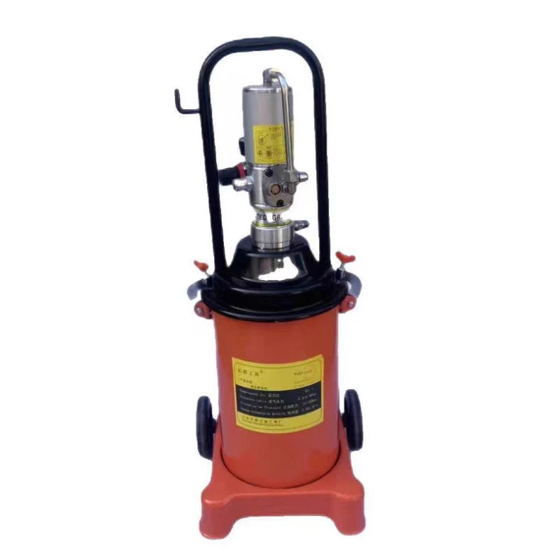 Pneumatic Grease Gun, High Pressure Automatic Air Powered Lubrication Gun Tool for Automotive Truck Heavy Duty Machinery