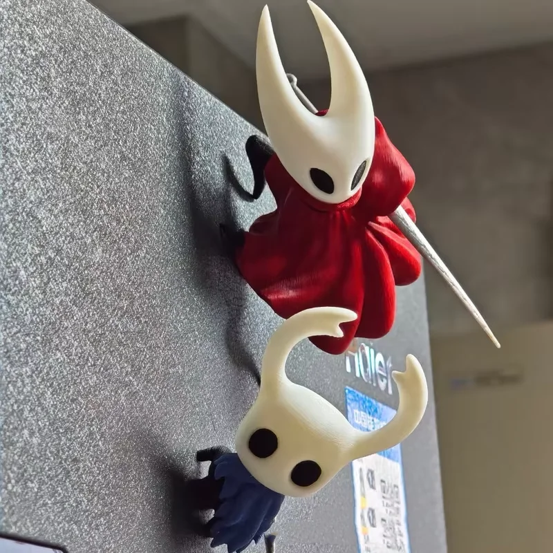 Autocollant de réfrigérateur, figurine périphérique de jeu Hollow Knight Silksong, Collection d'aimant de réfrigérateur, décoration de cuisine, cadeau