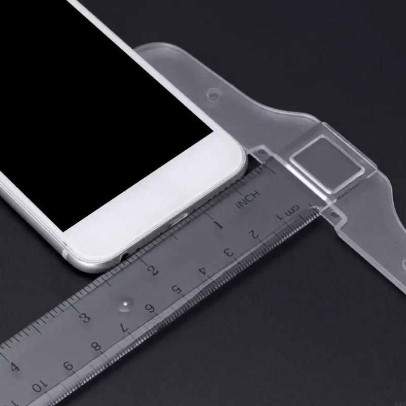 W8KB T-SQUARE RULER INCHES METRIC METRIK PENGURANGAN Lurus untuk alat pembuatan kerajinan