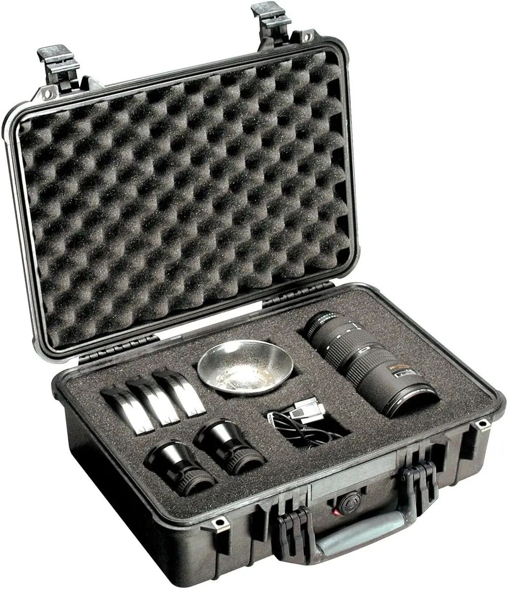 0 casing kamera dengan busa (oranye)