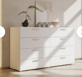 Commode de rangement en bois, commodes de proximité pour chambre à coucher