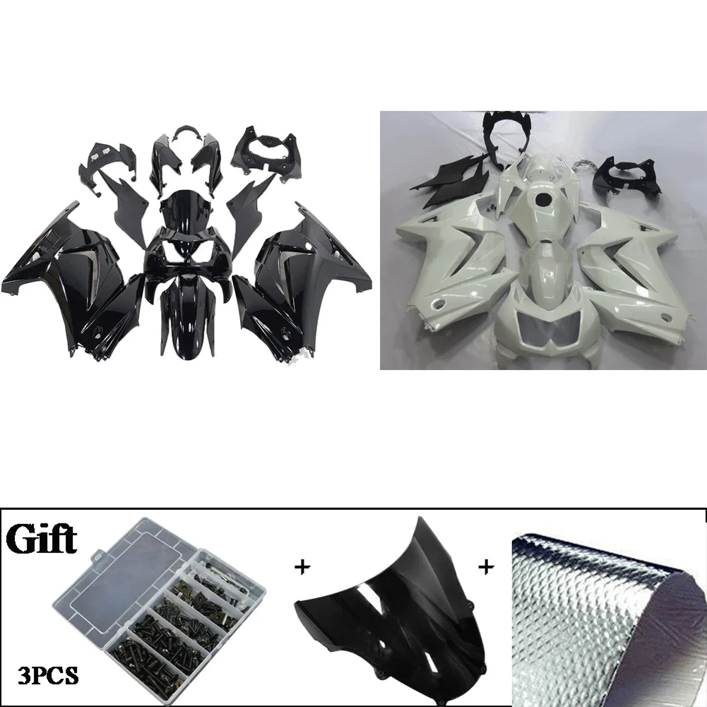 ABS Injection Fairing Kit Body Work For KAWASAKI Ninja 250R EX250 2008 2009 2010 2011 2012