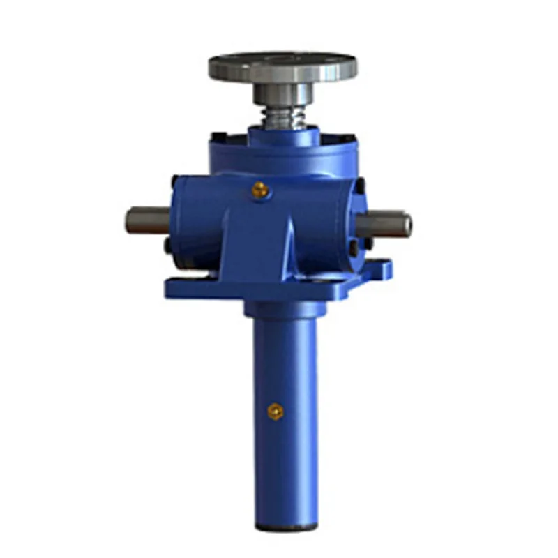 

Spiral screw lift, hand worm wheel screw