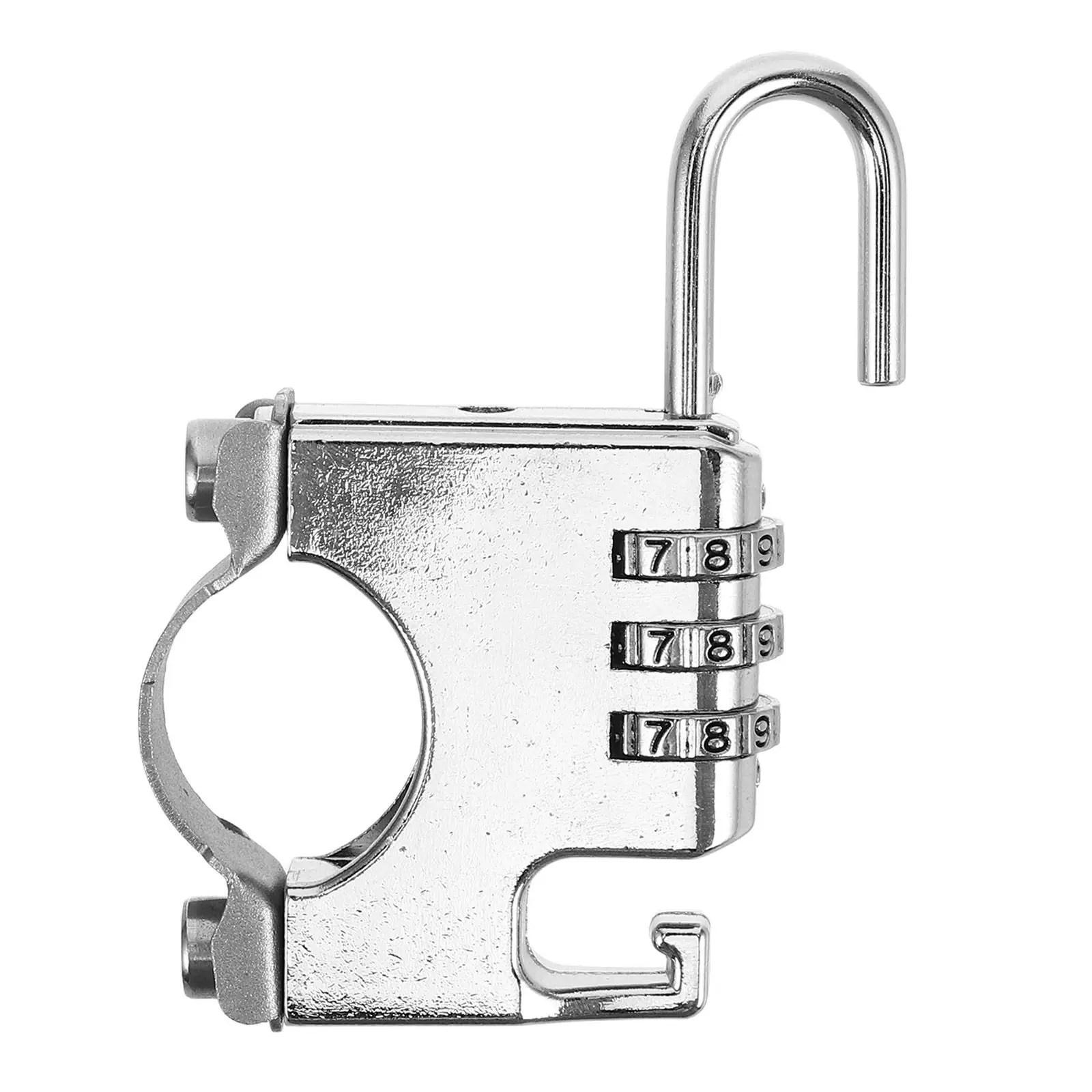Security Lock Motorcycle Anti Theft Combination Combination Lock Outdoor for Electric Bike Saddlebag Locks Screw